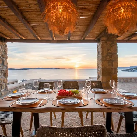 Malou - 4 Bdrm Sea & Sunset View - Mg Villas Villa Mykonos Town