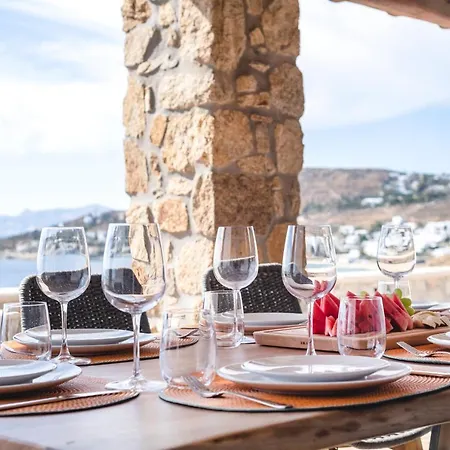 Villa Malou - 4 Bdrm Sea & Sunset View - Mg Villas Mykonos Town